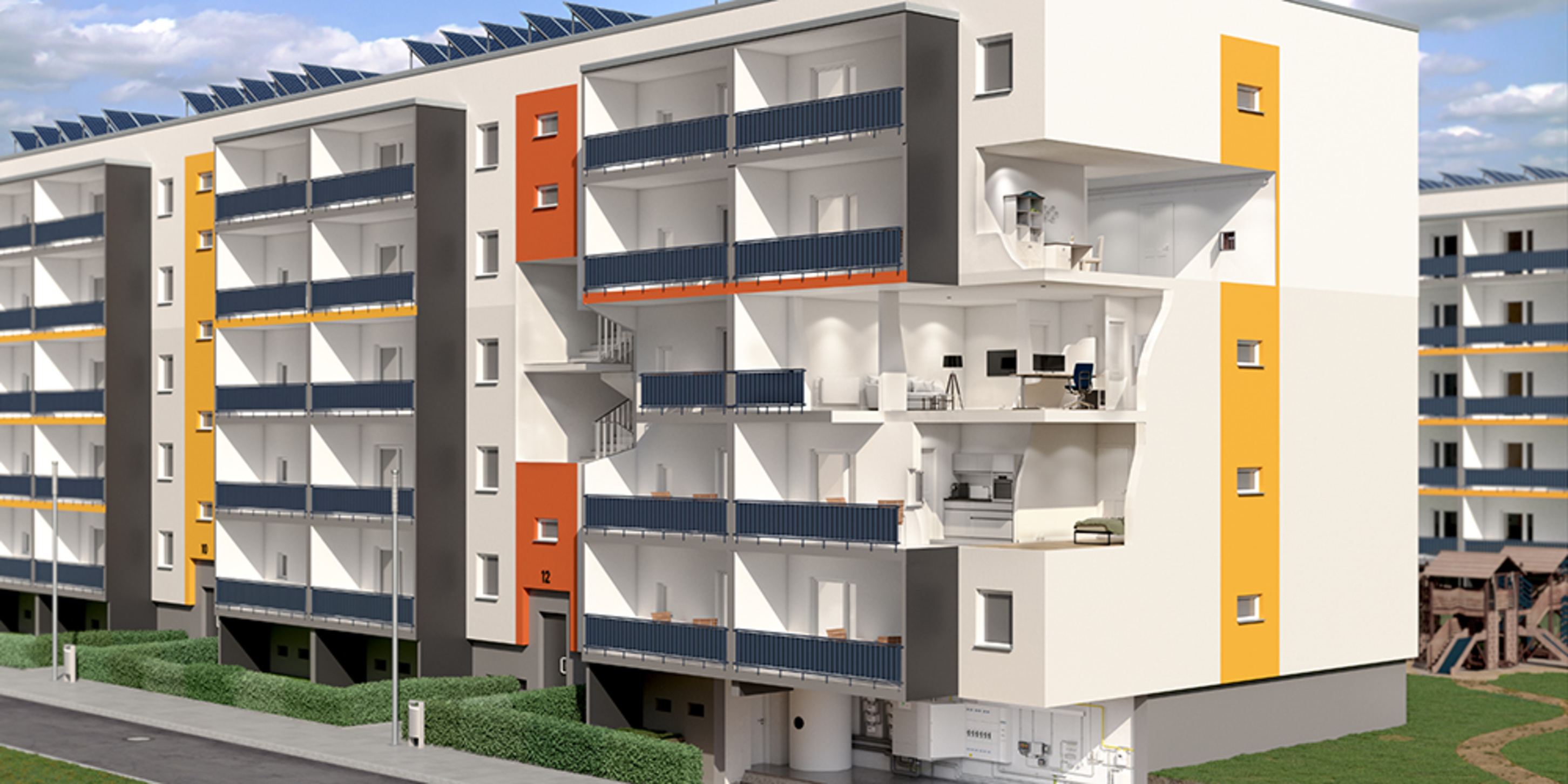 Elektroinstallation im Wohnungsbau bei Elektro Menrad in Steinenbronn