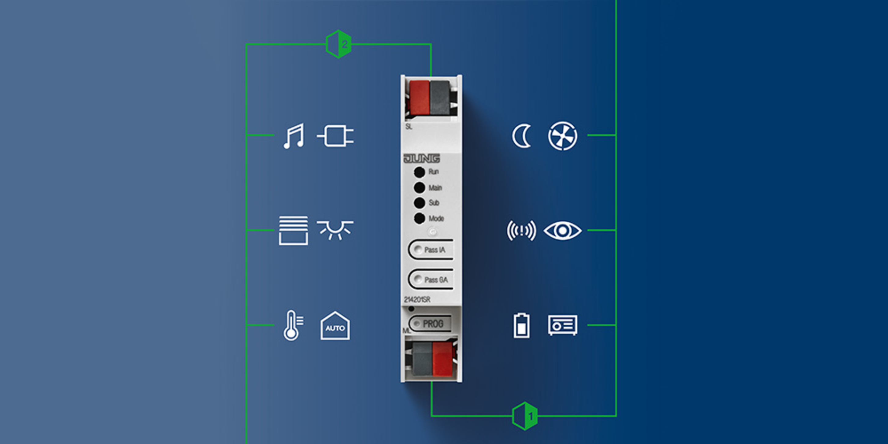 KNX Bereichs- und Linienkoppler bei Elektro Menrad in Steinenbronn